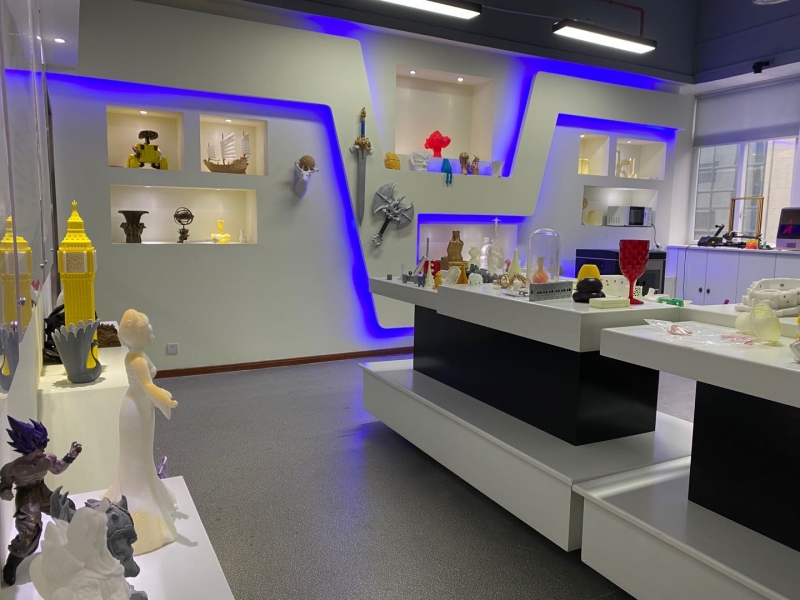 重庆3D打印公司-数镭科技3D打印展厅1
