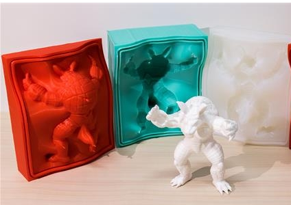 3D打印技术创造硅胶模具